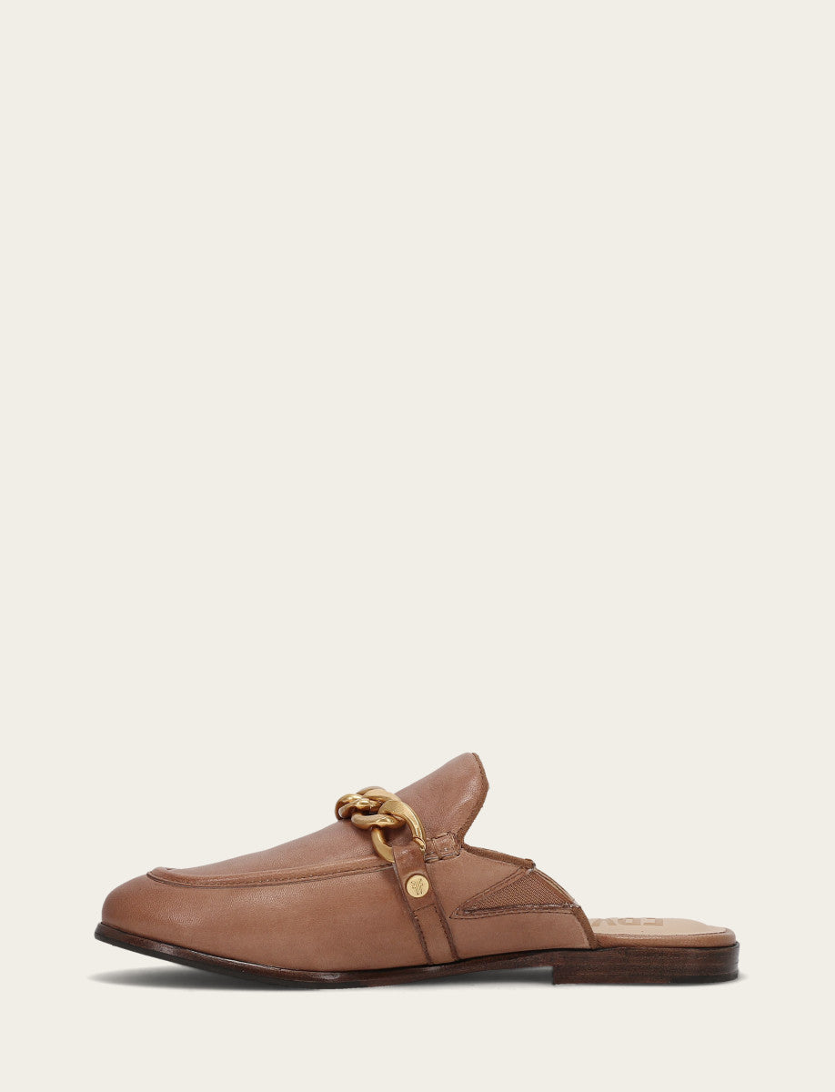 Frye Featured | Faith Chain Mule