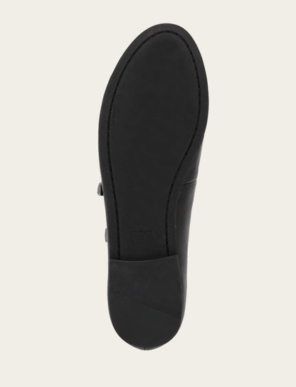 Frye Premium | Women's Black Carson Multi Mary Jane Flats