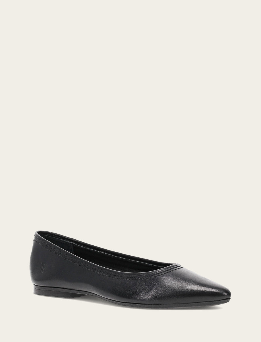 Frye Special Offer | Women's Black Heather Ballet Flats