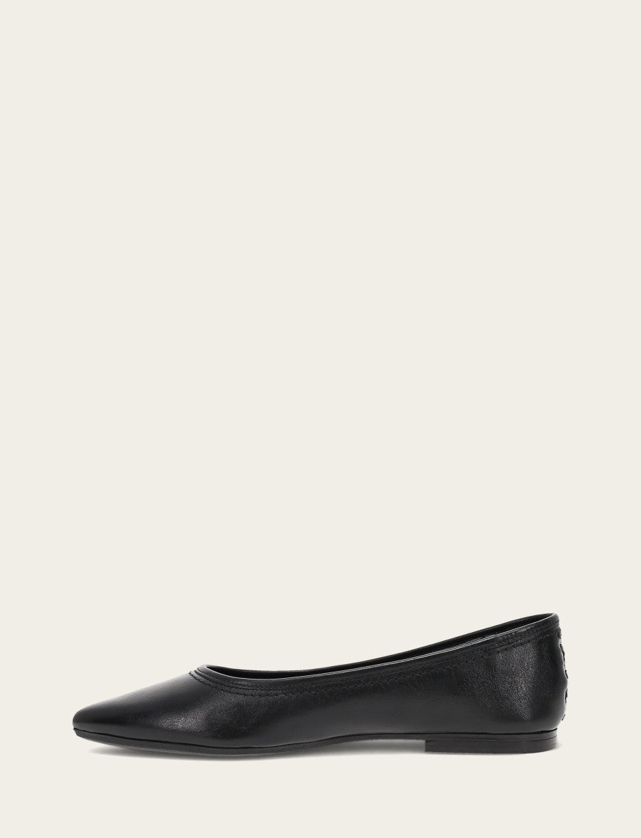 Frye Special Offer | Women's Black Heather Ballet Flats