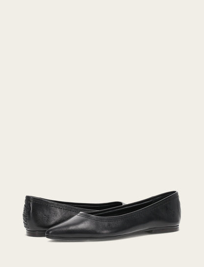 Frye Special Offer | Women's Black Heather Ballet Flats