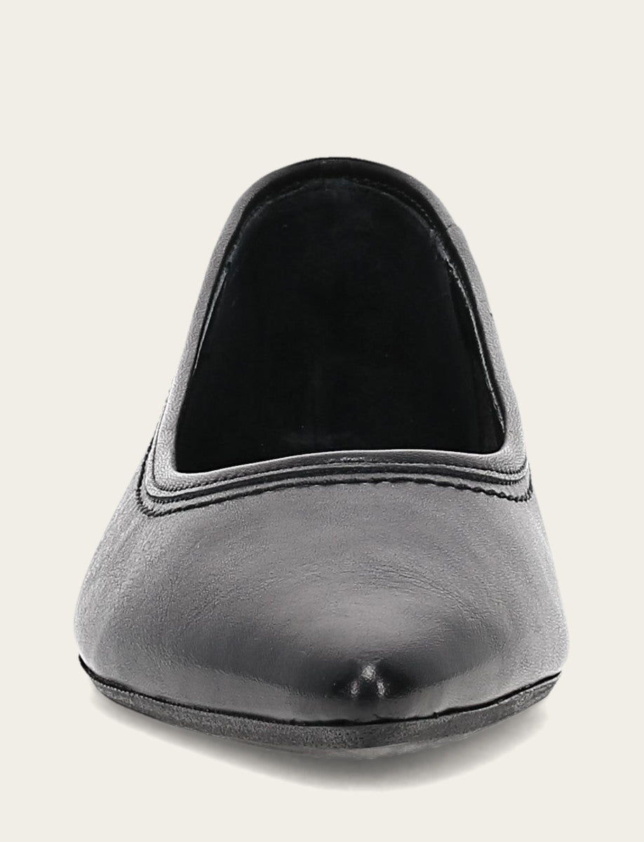 Frye Special Offer | Women's Black Heather Ballet Flats