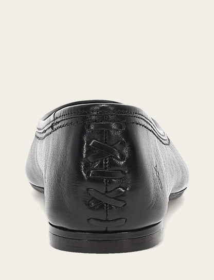 Frye Special Offer | Women's Black Heather Ballet Flats