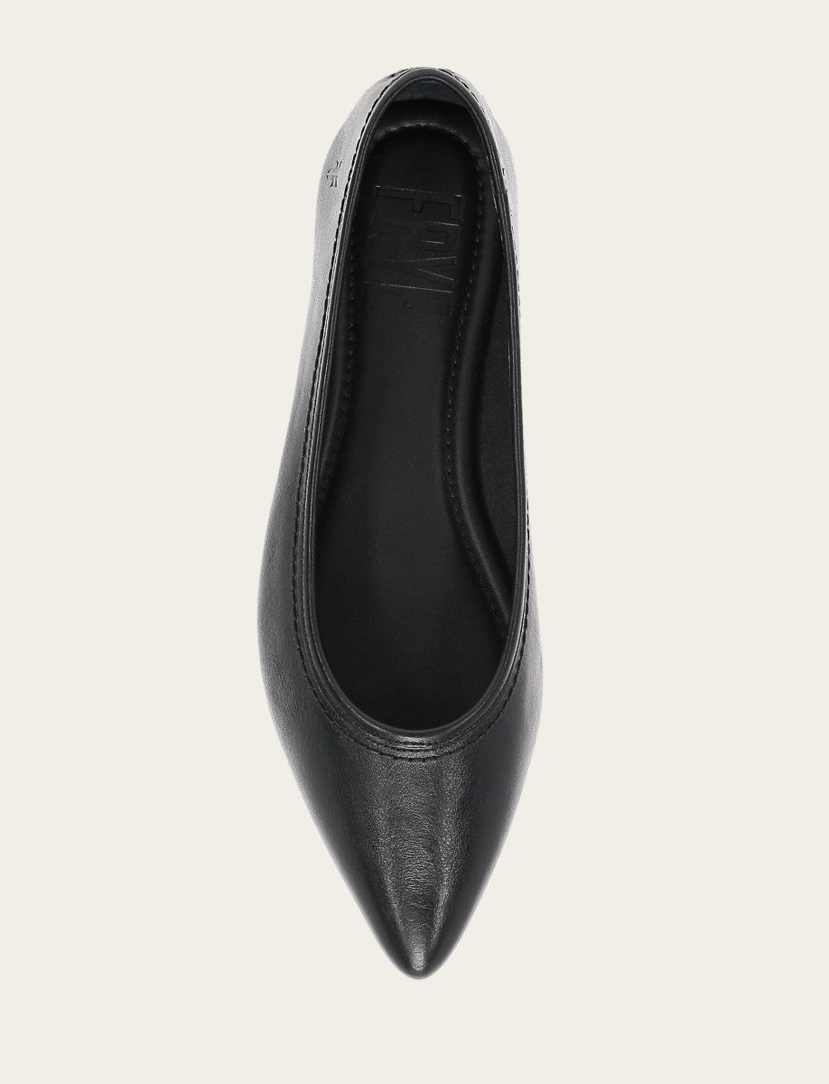 Frye Special Offer | Women's Black Heather Ballet Flats