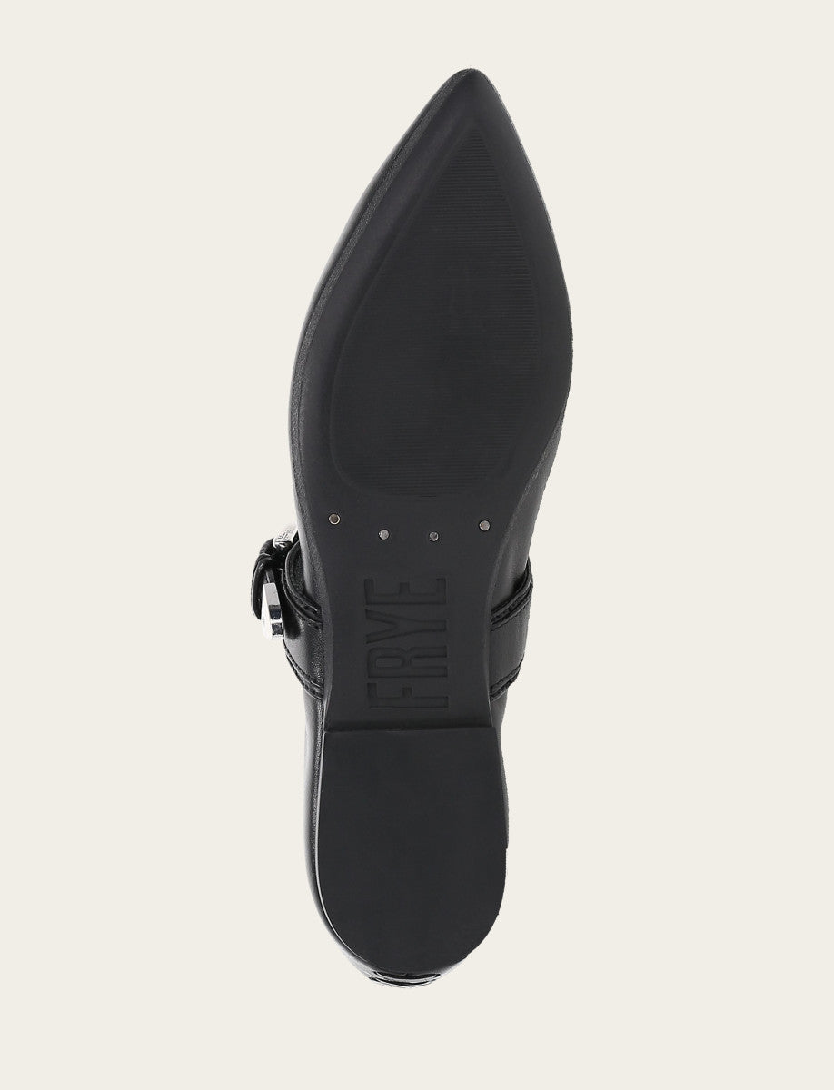 Frye Value | Women's Black Heather Buckle Mary Jane Flats
