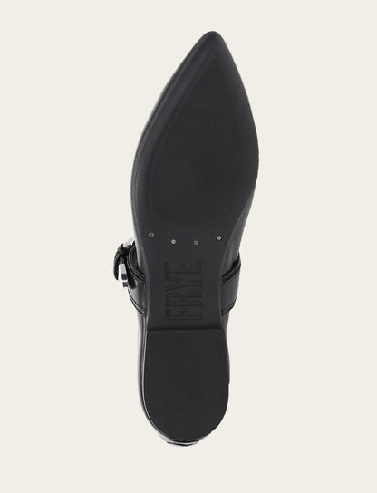 Frye Value | Women's Black Heather Buckle Mary Jane Flats