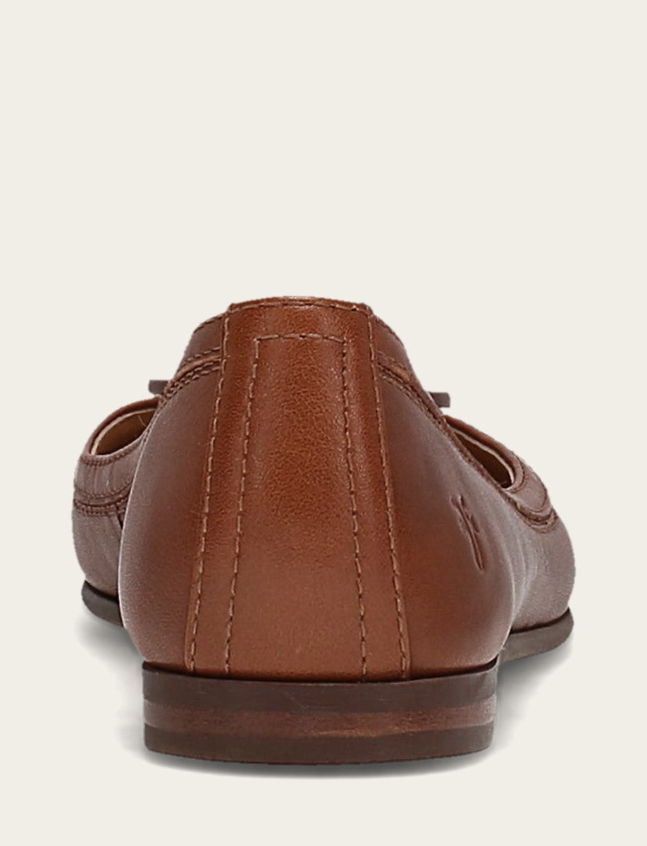Frye Everyday | Women's Cinnamon Carson Logo Ballet Shoe
