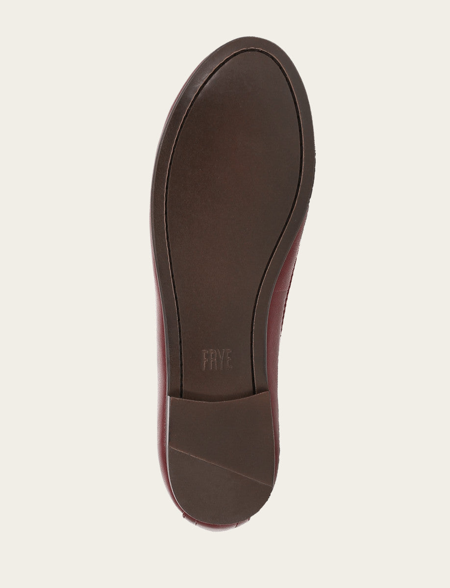Frye Sale | Women's Cranberry Carson Logo Ballet Shoe