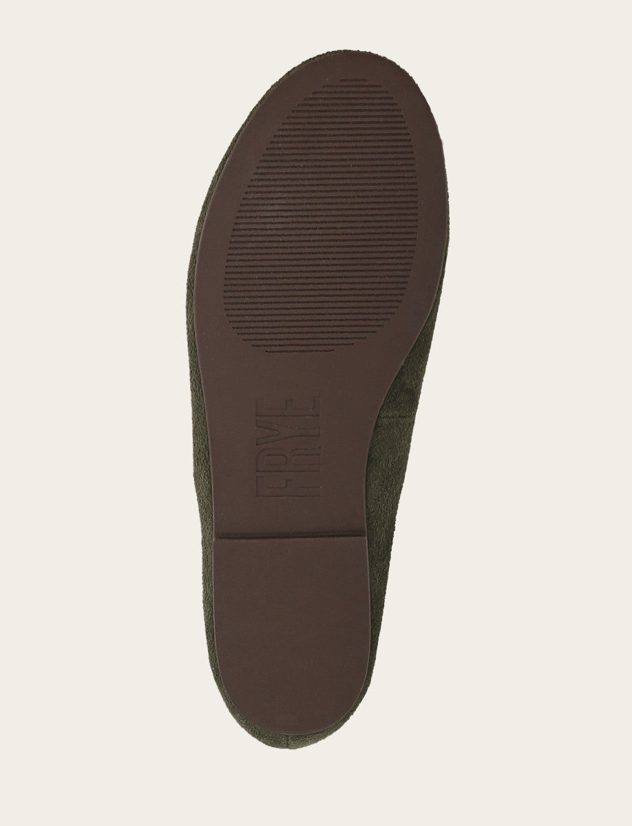 Frye Popular | Women's Dark Olive Emma Elastic Mary Jane Shoe