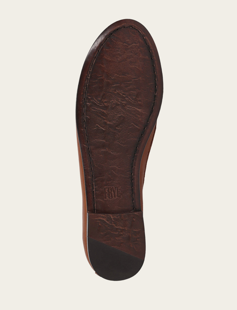 Frye Premium | Women's Cognac Carson Ballet Flats