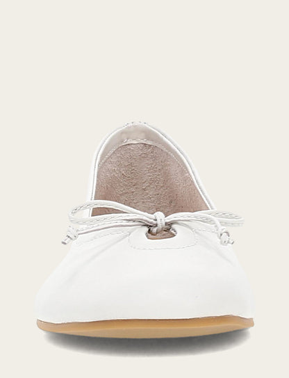 Frye Sale | Women's White Emma Ballet Flats