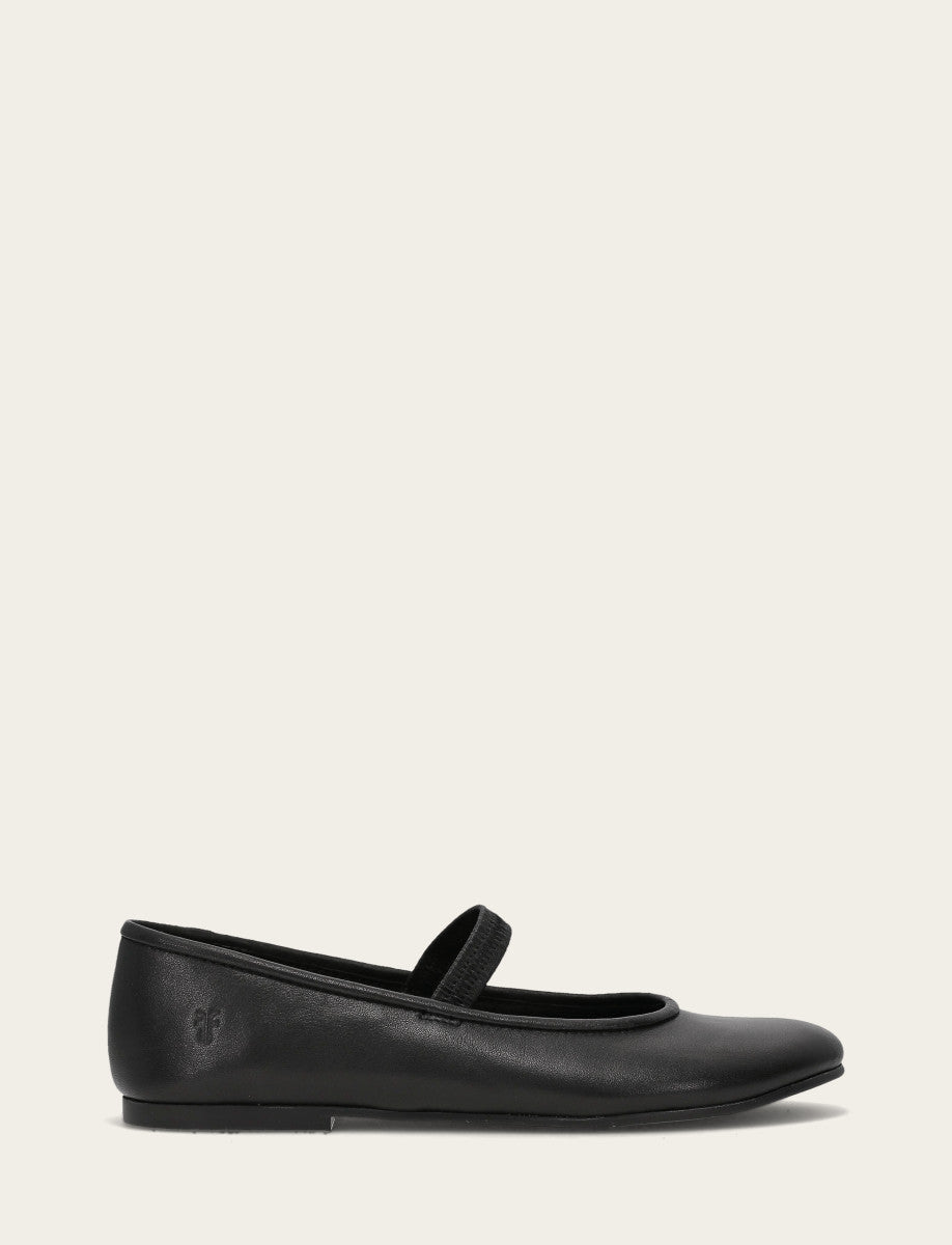 Frye Popular | Women's Black Emma Elastic Mary Jane Shoe