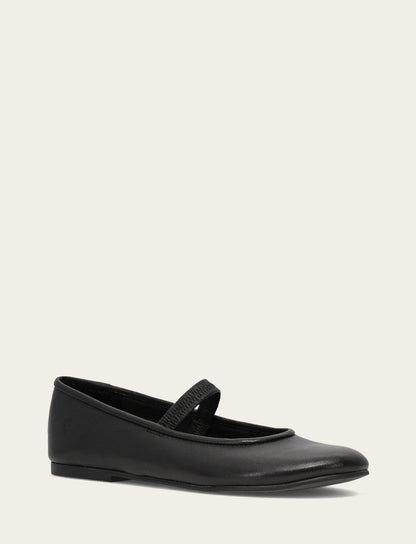 Frye Popular | Women's Black Emma Elastic Mary Jane Shoe