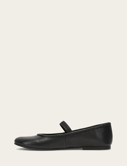 Frye Popular | Women's Black Emma Elastic Mary Jane Shoe