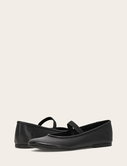 Frye Popular | Women's Black Emma Elastic Mary Jane Shoe