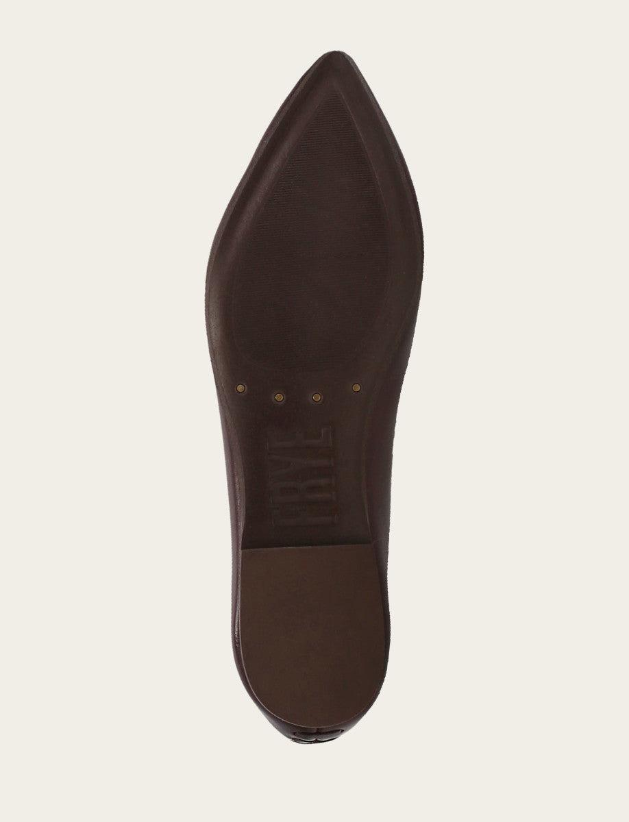 Frye Recommended | Women's Cherry Lacquer Heather Ballet Shoe
