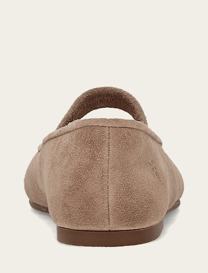 Frye Everyday | Women's Dark Taupe Emma Elastic Mary Jane Shoe