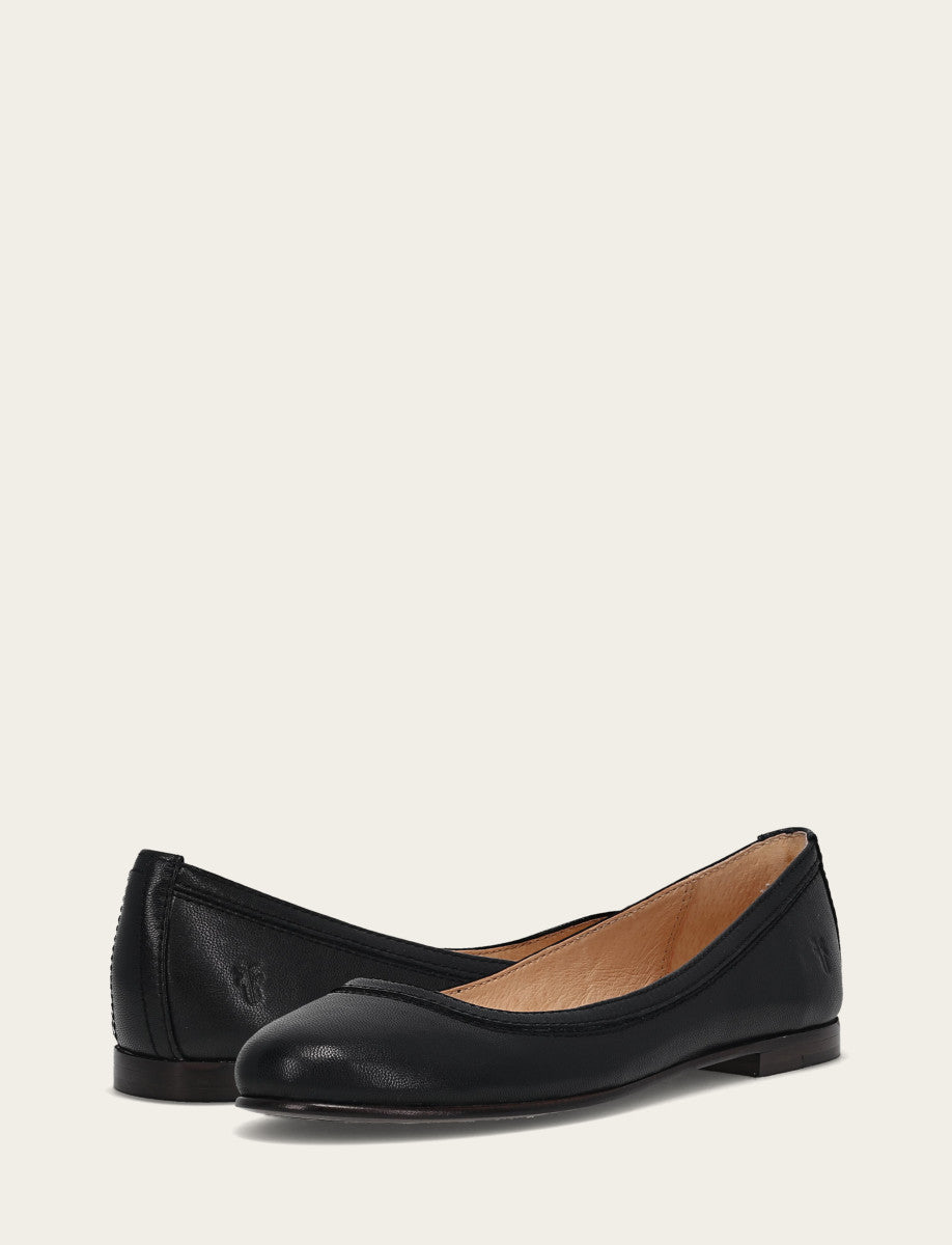 Frye Hot Sale | Women's Black Carson Ballet Flats