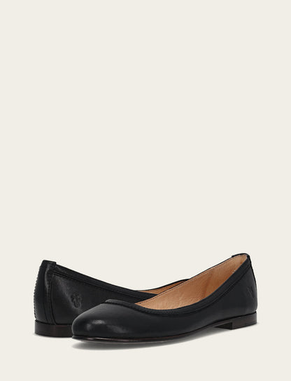 Frye Hot Sale | Women's Black Carson Ballet Flats