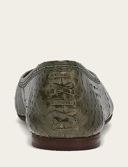 Frye New | Women's Dark Olive Heather Ballet Shoe