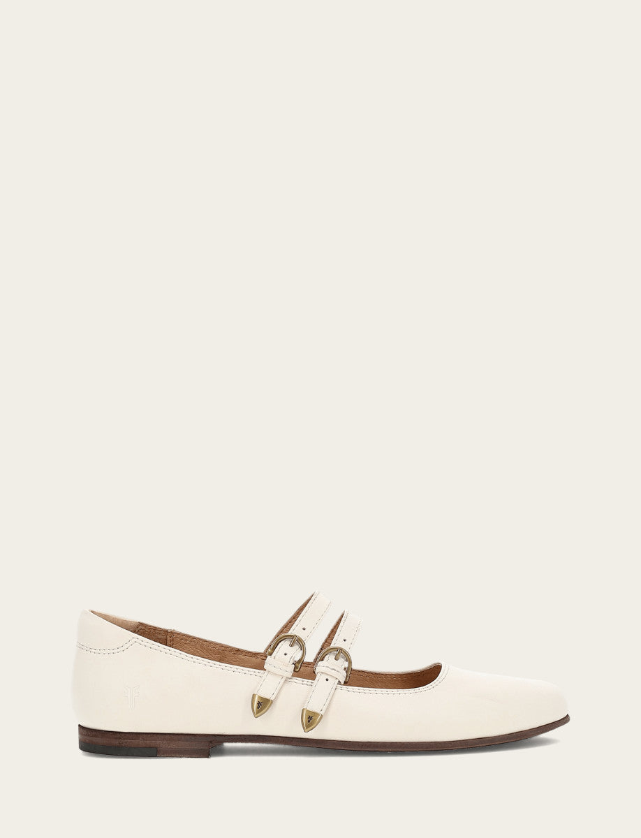 Frye Trusted | Women's Ecru Carson Multi Mary Jane Shoe