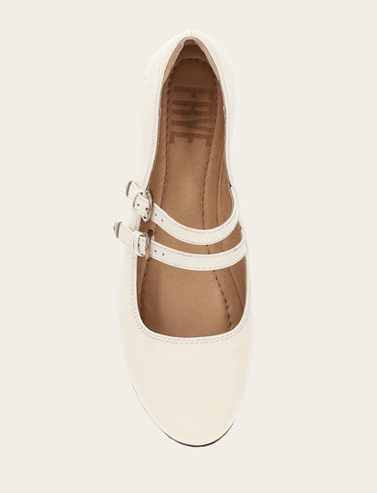 Frye Trusted | Women's Ecru Carson Multi Mary Jane Shoe