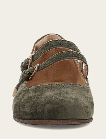 Frye Exclusive | Women's Dark Olive Carson Multi Mary Jane Shoe