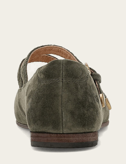 Frye Exclusive | Women's Dark Olive Carson Multi Mary Jane Shoe