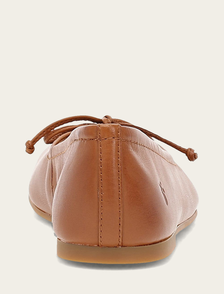 Frye New | Women's Dark Latte Emma Ballet Flats