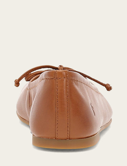 Frye New | Women's Dark Latte Emma Ballet Flats