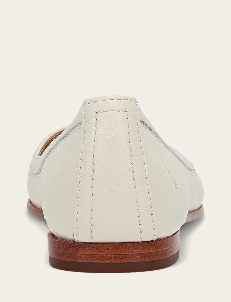 Frye Trusted | Women's White Carson Ballet Flats