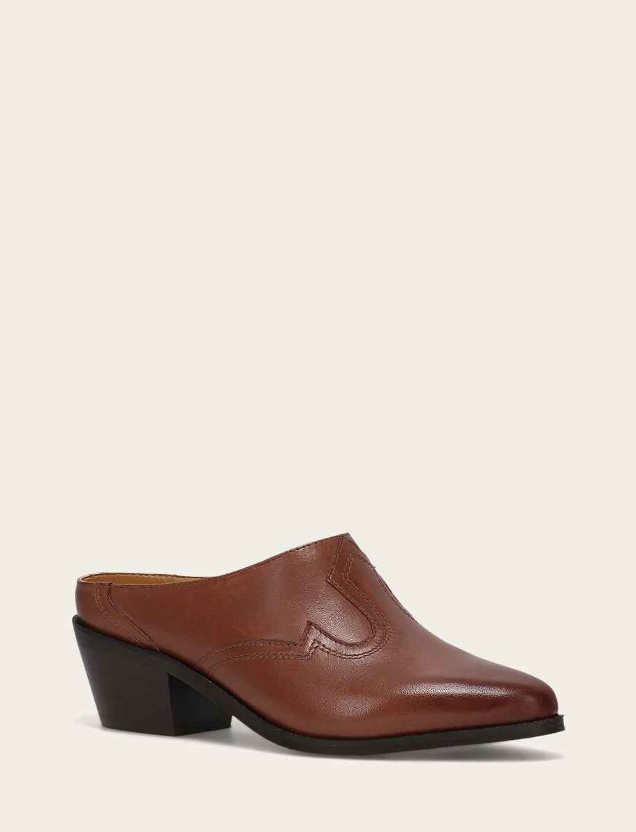 Frye Hot Sale | Women's Brown Luna Mule