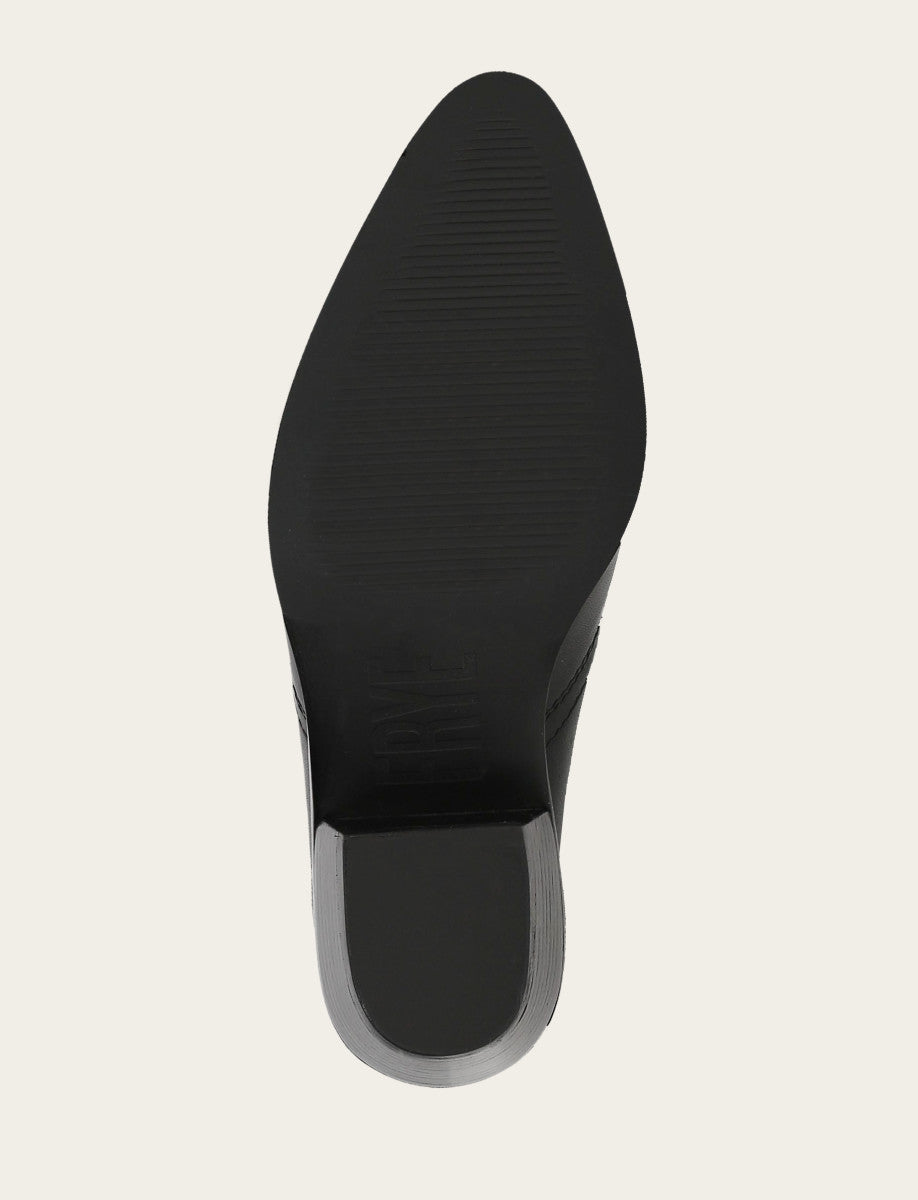 Frye Latest | Women's Black Luna Mule