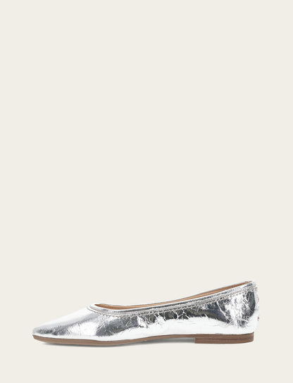 Frye Special Offer | Women's Silver Heather Ballet Flats