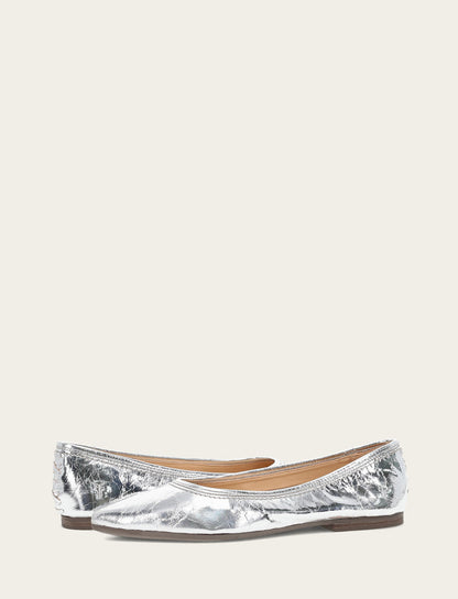 Frye Special Offer | Women's Silver Heather Ballet Flats