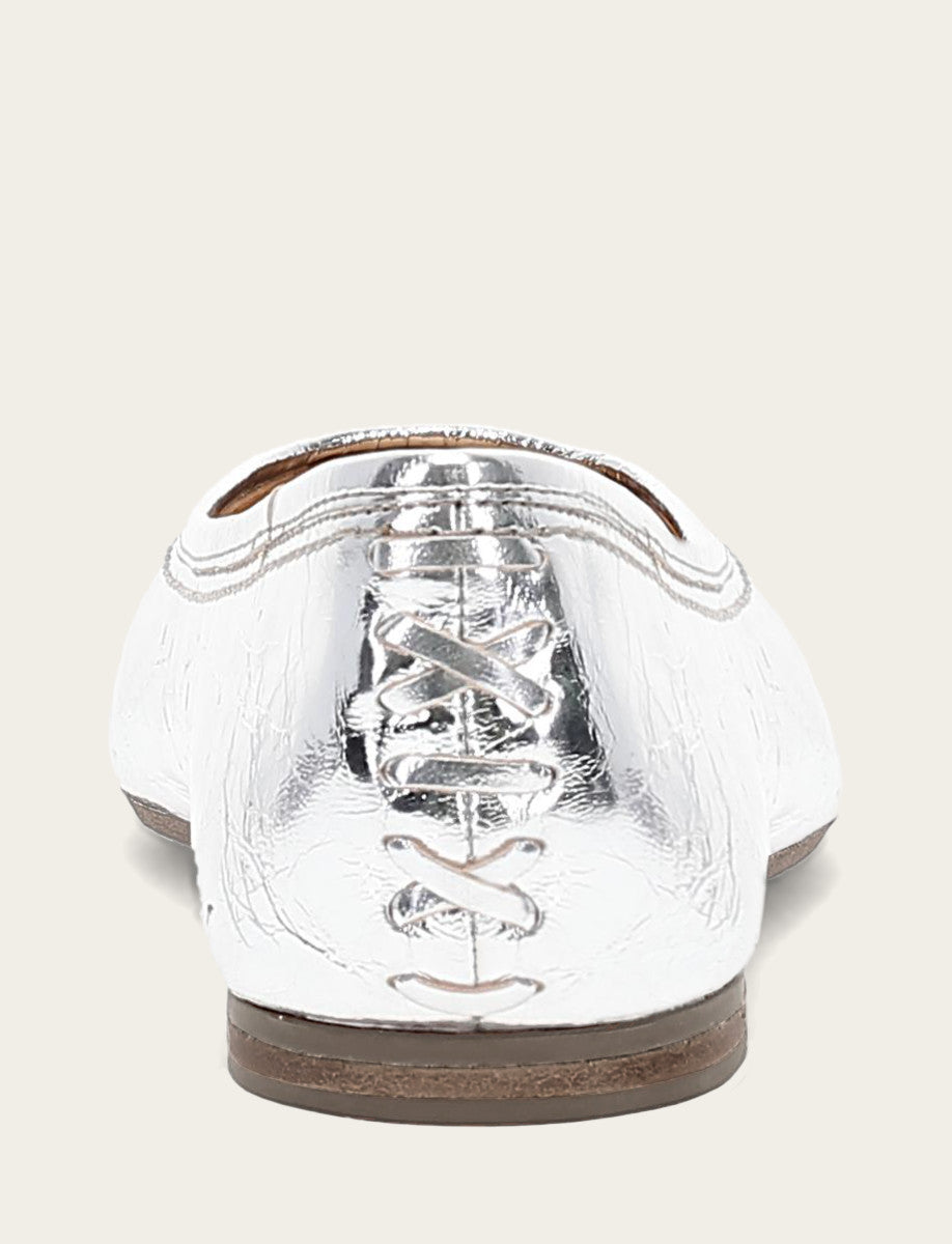 Frye Special Offer | Women's Silver Heather Ballet Flats