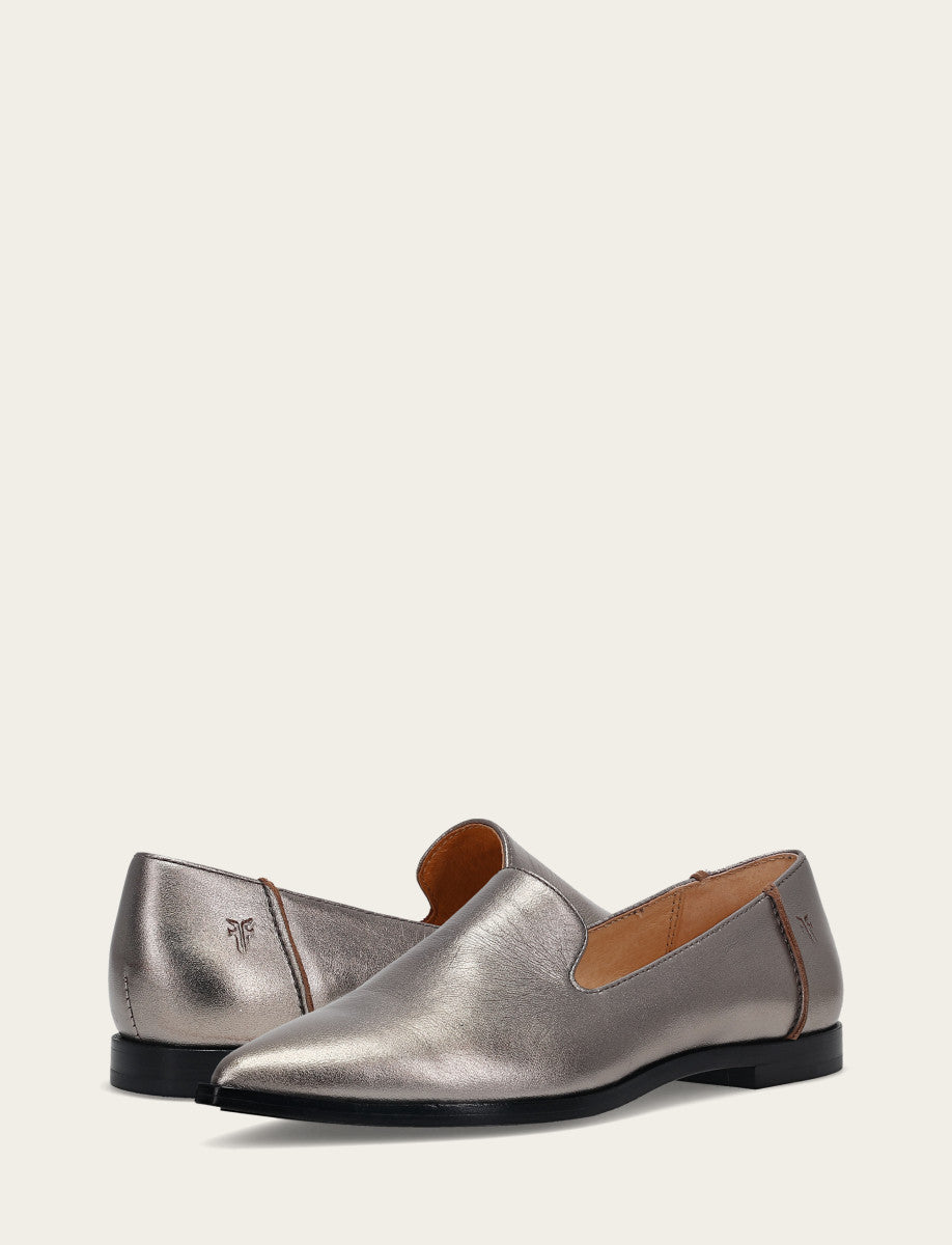 Frye Sale | Women's Dark Pewter Kenzie Venetian Loafers