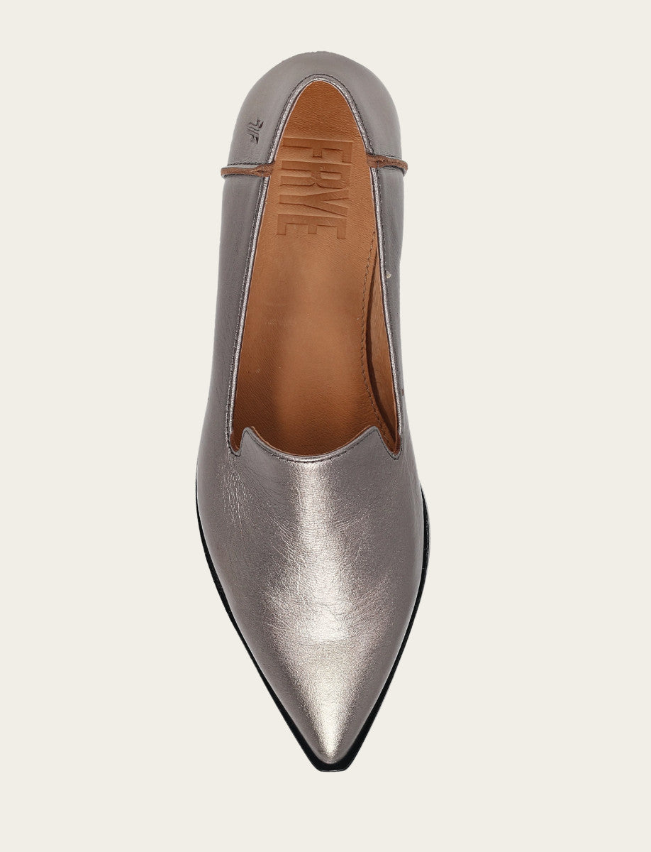 Frye Sale | Women's Dark Pewter Kenzie Venetian Loafers