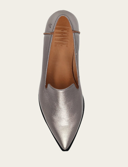 Frye Sale | Women's Dark Pewter Kenzie Venetian Loafers