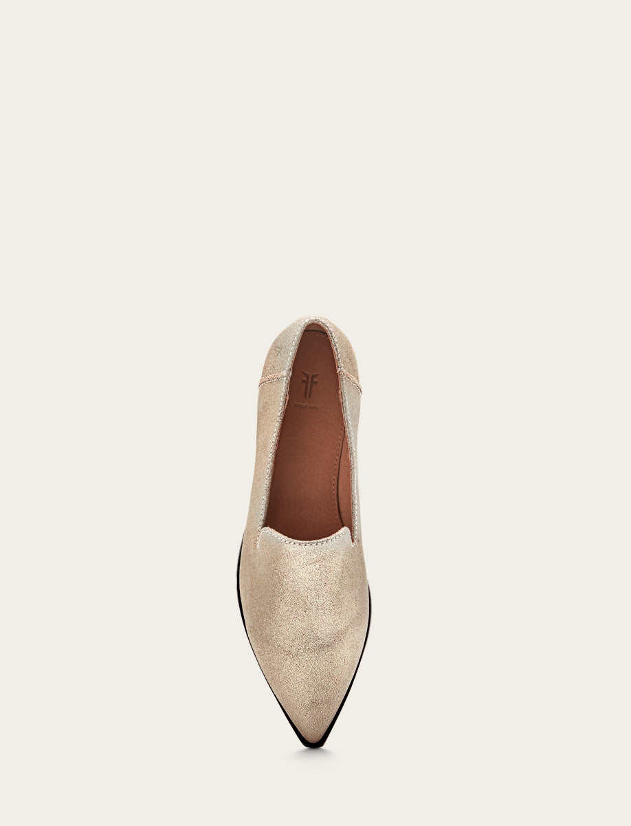 Frye New | Women's Pewter Kenzie Venetian Loafers