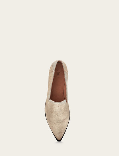 Frye New | Women's Pewter Kenzie Venetian Loafers