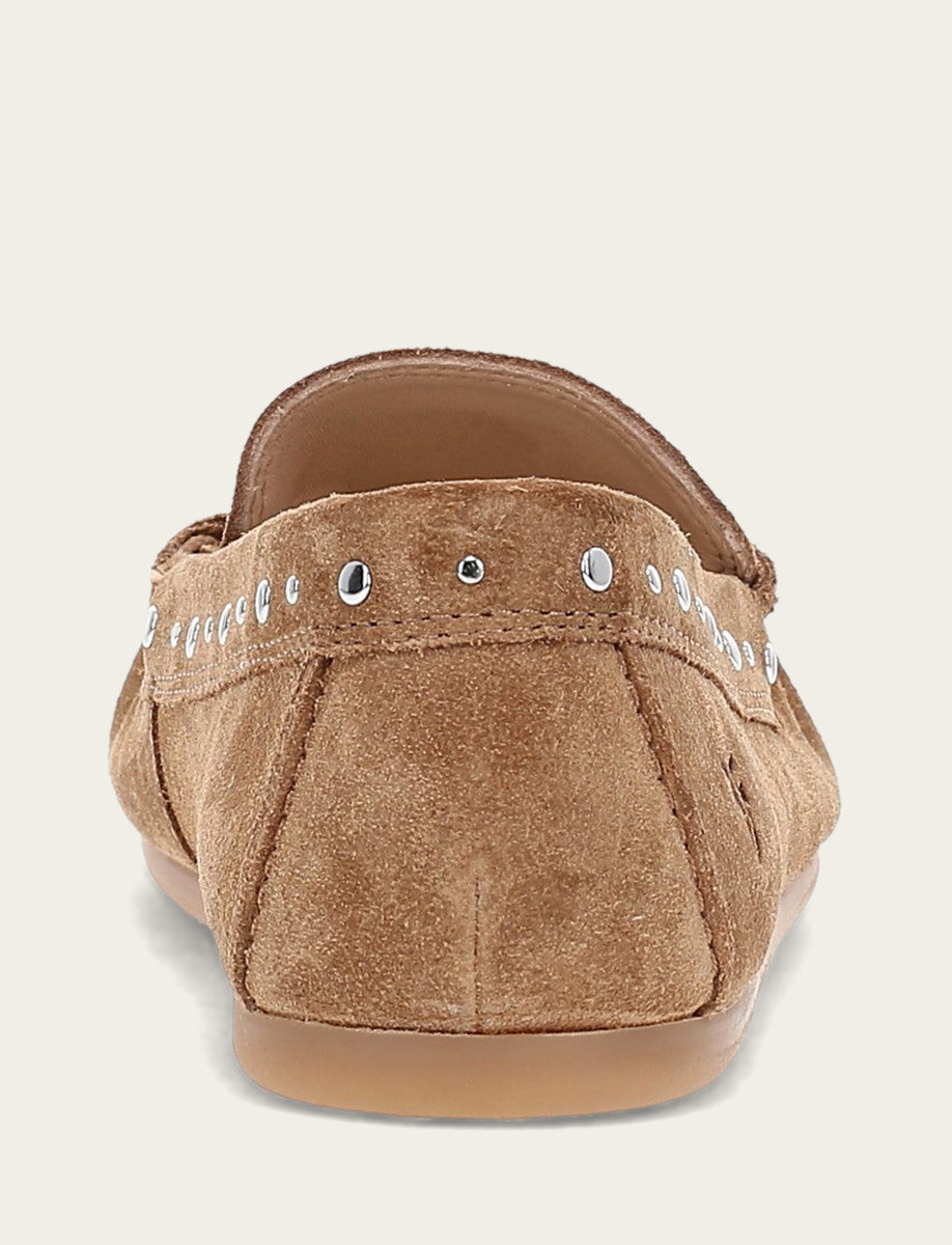 Frye Great Value | Women's Almond Naya Stud Moc Loafers
