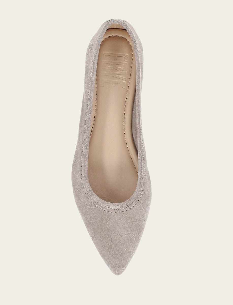 Frye Trusted | Women's Taupe Heather Ballet Flats