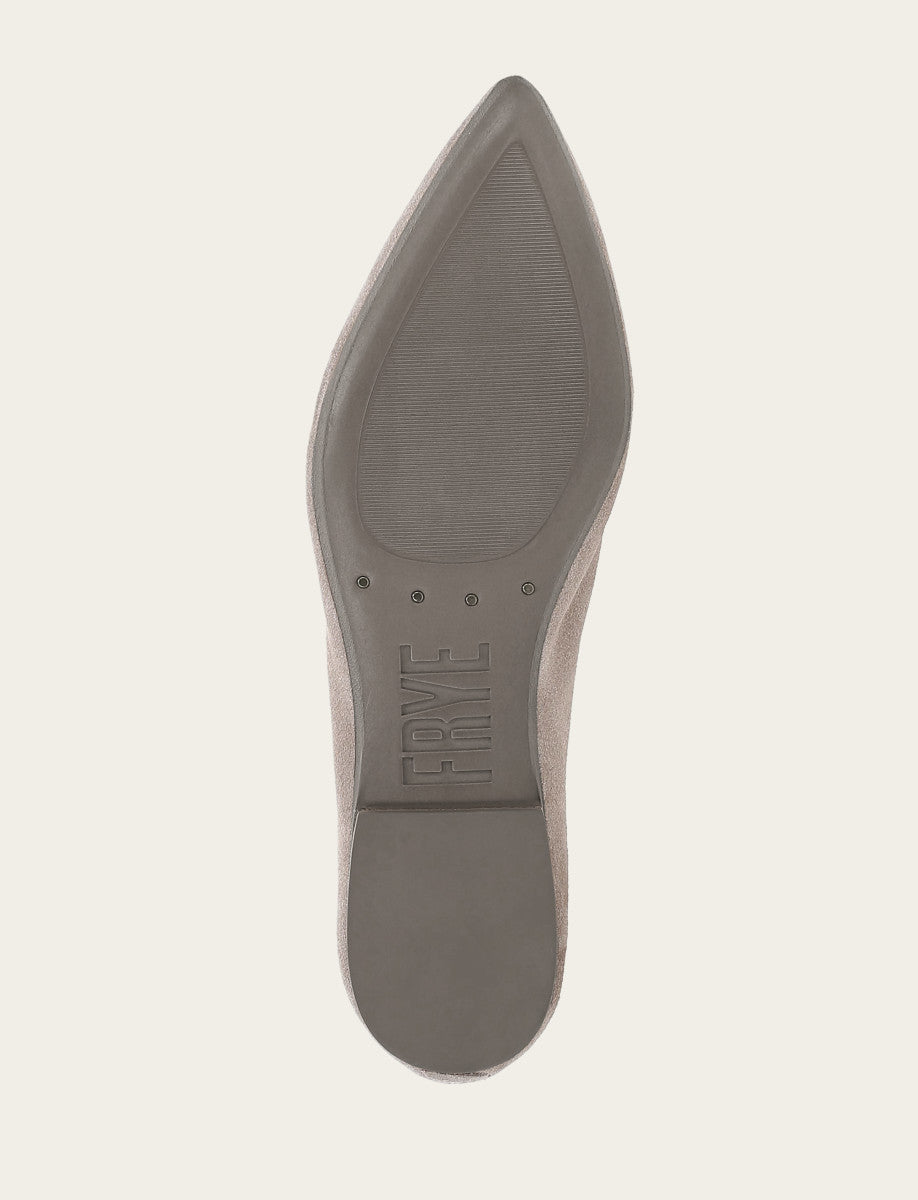 Frye Trusted | Women's Taupe Heather Ballet Flats