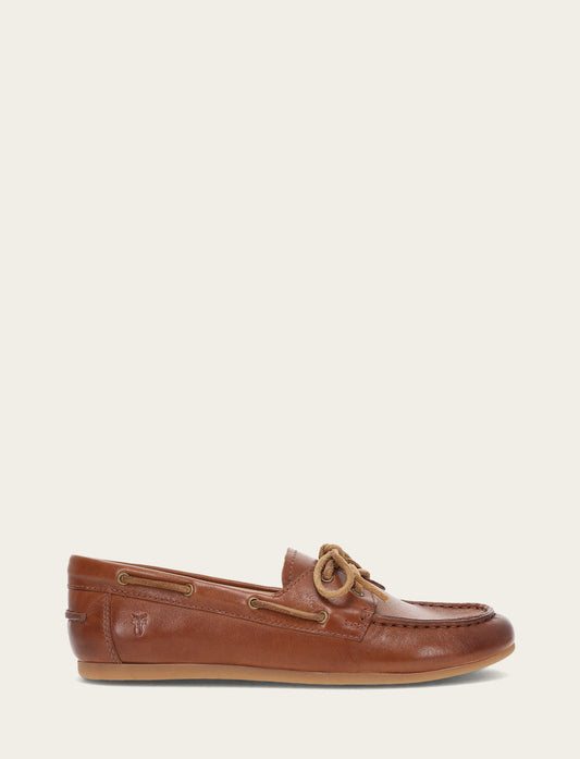 Frye Great Value | Women's Cinnamon Naya Boat Shoes