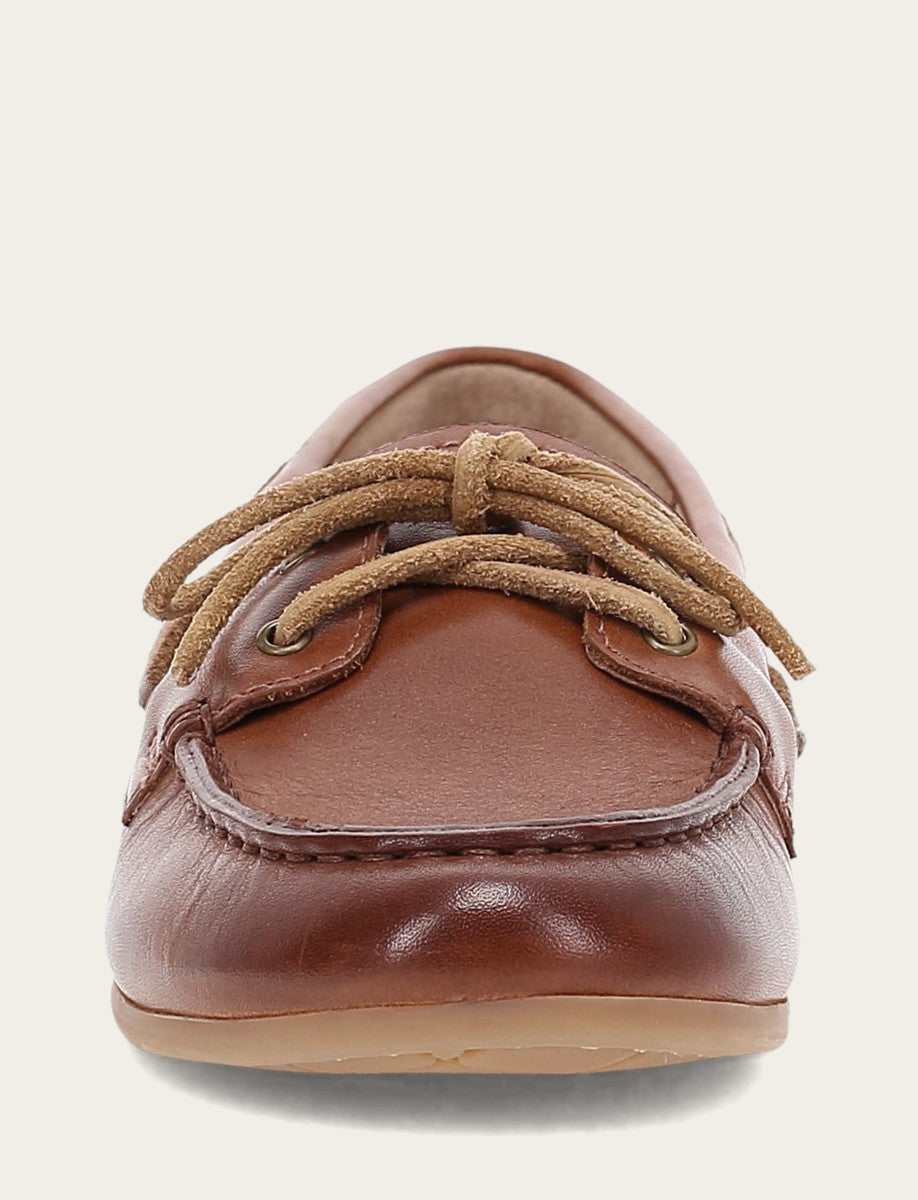 Frye Great Value | Women's Cinnamon Naya Boat Shoes