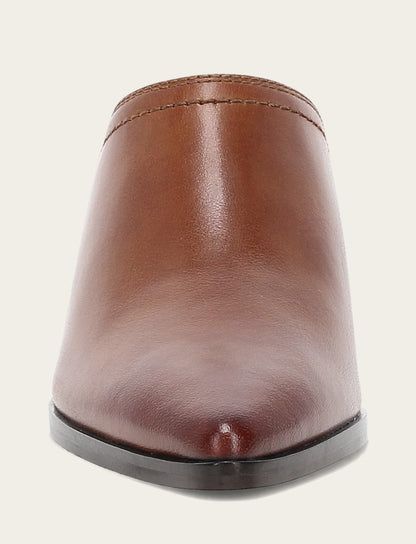 Frye Classic | Women's Cinnamon Sadie Mules