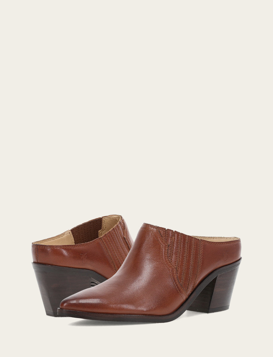 Frye Featured | Women's Cinnamon Sara Western Mules
