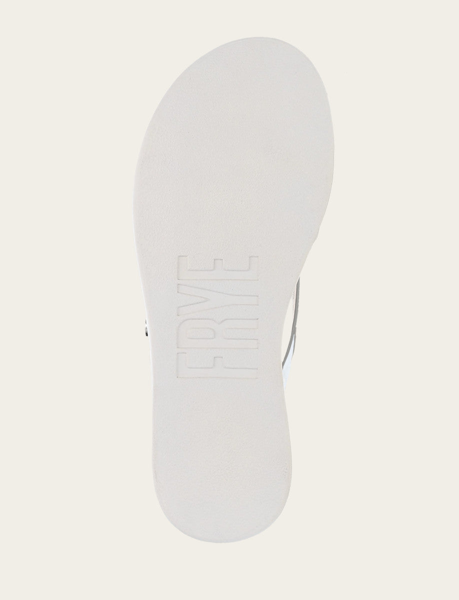 Frye Essential | Women's Silver Maya Buckle Thong Sandals
