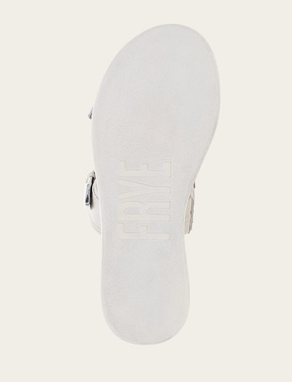 Frye Quality | Women's Ivory Maya Buckle Sandals